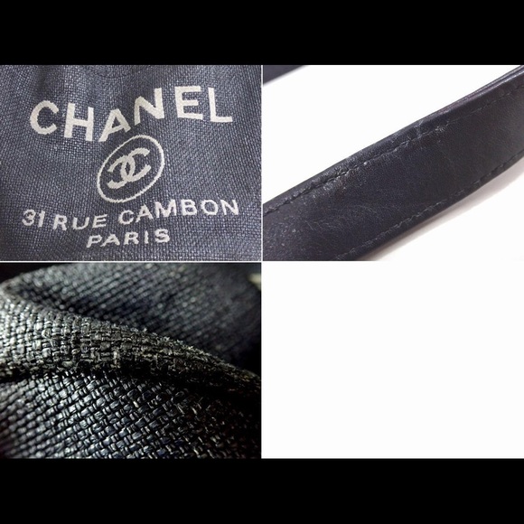 Chanel Deauville Drawstring Satchel Bag - Picture 6 of 7